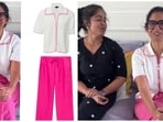 Isha Ambani stuns in comfy pink co-ord set for a casual yet chic look. Isha Ambani stuns in comfy pink co-ord set for a casual yet chic look.
