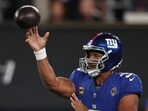 Russell Wilson of the New York Giants may see the Cincinnati Bengals as an option after being benched by his team. Russell Wilson of the New York Giants may see the Cincinnati Bengals as an option after being benched by his team.