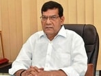 Former IAS officer Arvind Kumar Sharma is Uttar Pradesh’s minister for energy and urban development. (HT PHOTO)