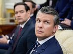 Pete Hegseth, US secretary of defense, during a meeting with Donald Trump and Recep Tayyip Erdogan Pete Hegseth, US secretary of defense, during a meeting with Donald Trump and Recep Tayyip Erdogan