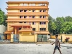 The new building, spread across 825 square metres, boasts of two basements that can accommodate 50 vehicles. (Raj K Raj/HT Photo) The new building, spread across 825 square metres, boasts of two basements that can accommodate 50 vehicles. (Raj K Raj/HT Photo)