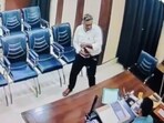 During the inquiry, both the accused and the complainant assistant teacher were present. During the inquiry, both the accused and the complainant assistant teacher were present.
