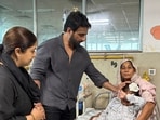 Sonu Sood shared a post on X from the hospital. Sonu Sood shared a post on X from the hospital.