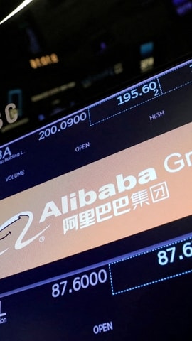 Announcements of Alibaba's planned hike in AI spending and a new partnership with Nvidia are the latest drivers of gains in its stock. (Reuters)
