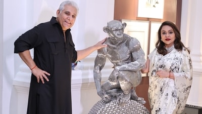 Navin Ansal and Raseel Gujral Ansal