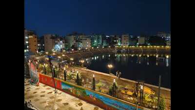 A more than 100-year-old lake located in the heart of Hyderabad, which was subjected to large scale encroachments and abandoned has been restored by the government. (HT PHOTO) A more than 100-year-old lake located in the heart of Hyderabad, which was subjected to large scale encroachments and abandoned has been restored by the government. (HT PHOTO)