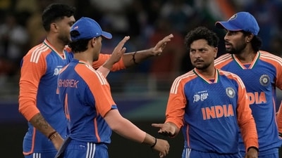 Kuldeep Yadav with the Indian team (AP) Kuldeep Yadav with the Indian team (AP)