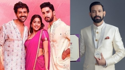 Dostana 2 original cast and Vikrant Massey Dostana 2 original cast and Vikrant Massey