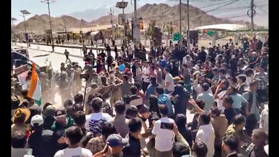 Ladakh’s concerns, unique in some ways, also mirror similar contexts in the northeastern (NE) states, where tribal groups have in the past protested seeking autonomy in governance. (PTI) Ladakh’s concerns, unique in some ways, also mirror similar contexts in the northeastern (NE) states, where tribal groups have in the past protested seeking autonomy in governance. (PTI)