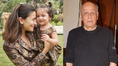 Mahesh Bhatt reveals Alia Bhatt and Raha have their own vanity van on set.