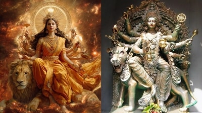 Day 4 of Navratri this year, dated September 25, is dedicated to Mata Kushmanda (Photos: X) Day 4 of Navratri this year, dated September 25, is dedicated to Mata Kushmanda (Photos: X)
