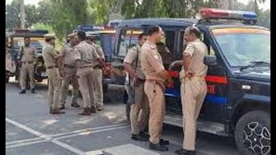 Officials say girls locked themselves in toilet out of fear as administration along with police inspected madrasa (Sourced)