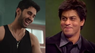 Lakshya and Shah Rukh Khan