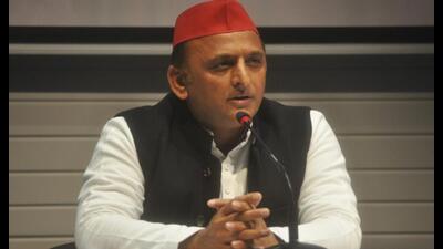 Samajwadi Party chief Akhilesh Yadav. (HT file)