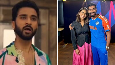 Sanjana Ganesan borrowed Raghav Juyal's The Ba***ds of Bollywood line while showing appreciation for husband Jasprit Bumrah. Sanjana Ganesan borrowed Raghav Juyal's The Ba***ds of Bollywood line while showing appreciation for husband Jasprit Bumrah.