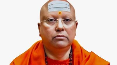 The accused, Swami Chaitanyananda Saraswati, also known as Dr Parthasarthy, has been absconding since August, when the first complaint was filed. (HT Photo) The accused, Swami Chaitanyananda Saraswati, also known as Dr Parthasarthy, has been absconding since August, when the first complaint was filed. (HT Photo)