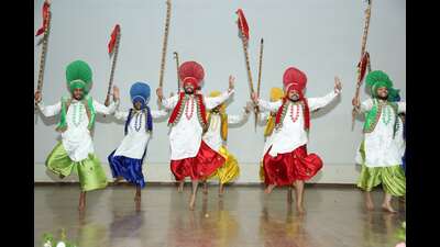 The cultural programme sparkled with diverse performances, including classical and western dances. (HT Photo) The cultural programme sparkled with diverse performances, including classical and western dances. (HT Photo)
