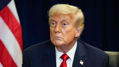 Trump says 3 ‘very sinister events’ occurred at United Nations, including escalator fiasco (Photo by Ludovic MARIN / AFP) (AFP) Trump says 3 ‘very sinister events’ occurred at United Nations, including escalator fiasco (Photo by Ludovic MARIN / AFP) (AFP)