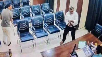 During the inquiry, both the accused and the complainant assistant teacher were present. (X) During the inquiry, both the accused and the complainant assistant teacher were present. (X)