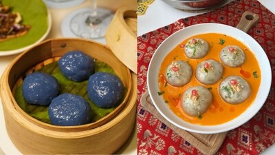A Navratri twist to dumplings with sabudana momos A Navratri twist to dumplings with sabudana momos