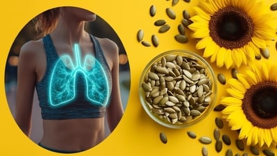 Including healthy seeds in your diet can promote lung health! (Adobe Stpck) Including healthy seeds in your diet can promote lung health! (Adobe Stpck)