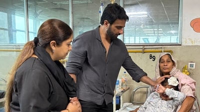 Sonu Sood shared a post on X from the hospital. Sonu Sood shared a post on X from the hospital.