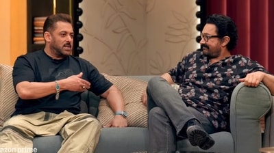 Salman Khan and Aamir Khan were the first guests on Two Much.