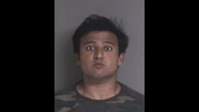 The killer, identified as 29-year-old Varun Suresh, told cops that all sex offenders "deserve to die". (fremontpolice.gov) The killer, identified as 29-year-old Varun Suresh, told cops that all sex offenders "deserve to die". (fremontpolice.gov)