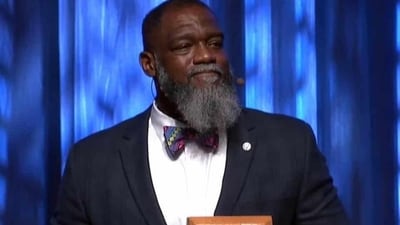 Voddie Thabiti Baucham Jr identified as a five-point Calvinist and was part of the Reformed Baptist tradition. (X/@Heidel_bro1563) Voddie Thabiti Baucham Jr identified as a five-point Calvinist and was part of the Reformed Baptist tradition. (X/@Heidel_bro1563)