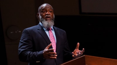 Pastor Voddie Baucham. (X/@EqualProtectGA) Pastor Voddie Baucham. (X/@EqualProtectGA)