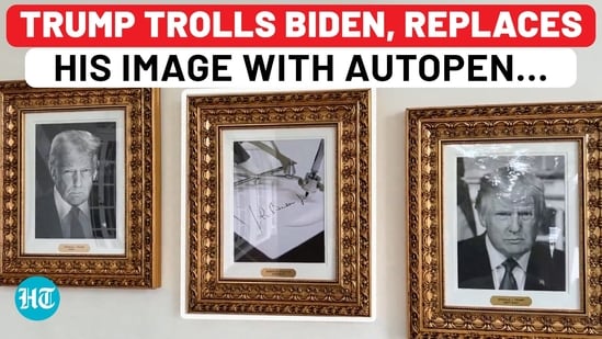 Biden replaced by autopen as Trump royally mocks Joe Biden