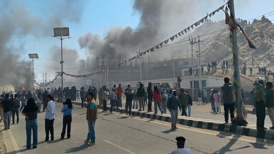 Ladakh protest live updates: 4 dead, dozens injured in Leh clashes; Centre claims calm restored