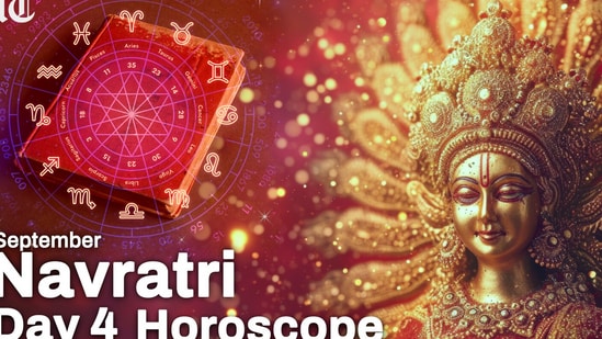 Read about Navratri 2025 day 4 horoscope for each zodiac sign.