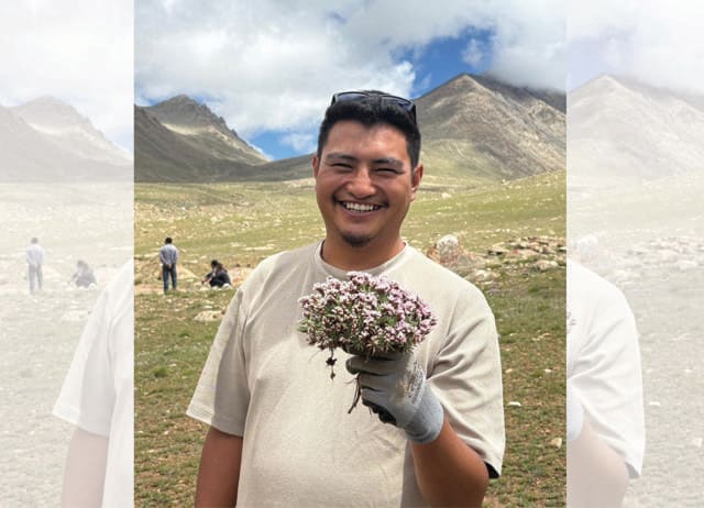 For Ladakh-based Stanzin Angchuk, foraging is a way of life. For Ladakh-based Stanzin Angchuk, foraging is a way of life.