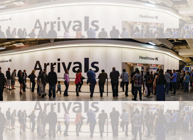 Heathrow also reflects how London is now a city where many of its residents face economic hardship. (SHUTTERSTOCK) Heathrow also reflects how London is now a city where many of its residents face economic hardship. (SHUTTERSTOCK)