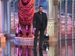 Salman Khan is seen hosting Bigg Boss 19. Salman Khan is seen hosting Bigg Boss 19.