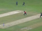 Saim Ayub misses an easy run-out chance of Saif Hassan during the PAK vs BAN Super Four Asia Cup 2025 match.