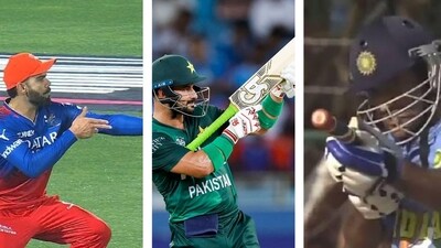 Sahibzada Farhan reportedly used Virat Kohli and MS Dhoni's examples for his 'gunfire' celebration. Sahibzada Farhan reportedly used Virat Kohli and MS Dhoni's examples for his 'gunfire' celebration.