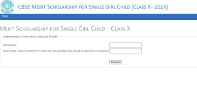 CBSE Single Girl Child Scholarship 2025: Check eligibility, direct link and other key details here. CBSE Single Girl Child Scholarship 2025: Check eligibility, direct link and other key details here.