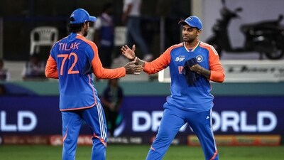 India captain Suryakumar Yadav punished for breaching ICC's Code of Conduct (AFP) India captain Suryakumar Yadav punished for breaching ICC's Code of Conduct (AFP)