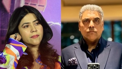 Ektaa Kapoor reacts to taking a dig at Ram Kapoor's weightloss.