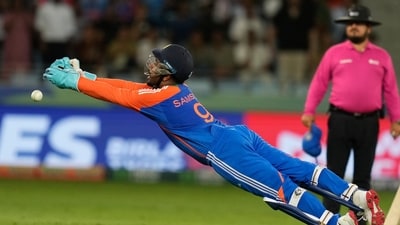 Sanju Samson didn't get a chance to bat in India's previous game against Bangladesh. (AP) Sanju Samson didn't get a chance to bat in India's previous game against Bangladesh. (AP)