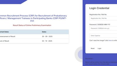IBPS PO Prelims Result 2025 has been released at ibps.in. Candidates can check via the direct link given here. IBPS PO Prelims Result 2025 has been released at ibps.in. Candidates can check via the direct link given here.