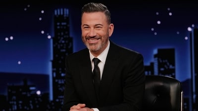 Jimmy Kimmel’s suspension came alongside wider efforts by Donald Trump and other conservatives to police speech after Charlie Kirk’s killing. (AP)