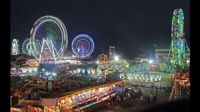 Officials stated that the move is aimed at preventing any untoward incident, especially as footfall increases at these events during the festive period. (HT Photo)