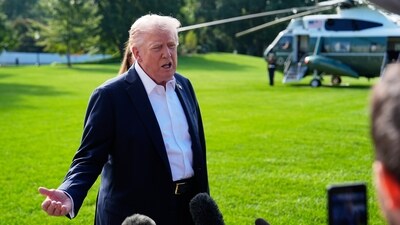 President Donald Trump also advised on breaking the MMR shot into three "totally separate shots". (AP) President Donald Trump also advised on breaking the MMR shot into three "totally separate shots". (AP)