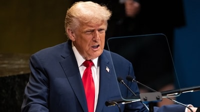 US President Donald Trump last week signed a proclamation imposing a steep fee of $100,000 on H-1B visa petitions. (AP) US President Donald Trump last week signed a proclamation imposing a steep fee of $100,000 on H-1B visa petitions. (AP)