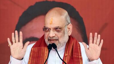 Union home minister Amit Shah condoled the death of 11 people who were electrocuted in Kolkata and South 24 Parganas on Tuesday after heavy rains battered the city (ANI) Union home minister Amit Shah condoled the death of 11 people who were electrocuted in Kolkata and South 24 Parganas on Tuesday after heavy rains battered the city (ANI)