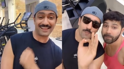 Vicky Kaushal and Varun Dhawan Vicky Kaushal and Varun Dhawan