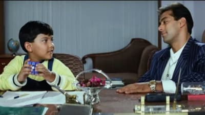 Aditya Narayan and Salman Khan played son and dad in Jab Pyaar Kisise Hota Hai.